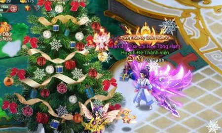 Game thủ Ngự Kiếm Phi Thiên đua nhau "tự sướng" bên cây thông Noel, tưng bừng đón chuỗi sự kiện