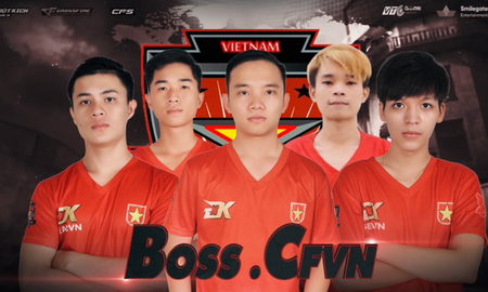 Đột Kích tặng 200 giftcode, đồng hành cùng đội tuyển Việt Nam mở màn trong tại giải đấu CFSI 2017