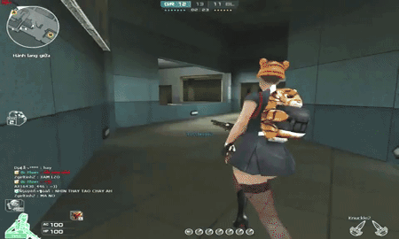 Nể phục thanh niên Parkour cầm dao săn Ghost khiến team địch quit liên tục