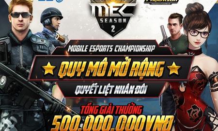 MEC Season 2 khởi tranh tổng giải thưởng 500 triệu đồng, chính thức áp dụng cơ chế thăng hạng