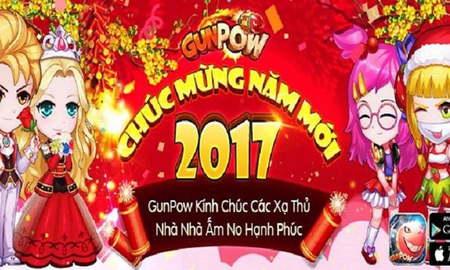 Khai xuân 2017 với loạt tính năng độc nhất vô nhị của GunPow