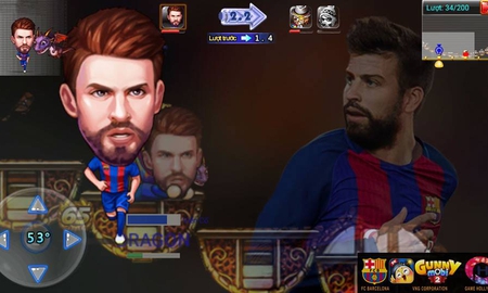 Game thủ bất ngờ khi Messi, Suarez góp mặt trong bản cập nhật mới của Gunny Mobi