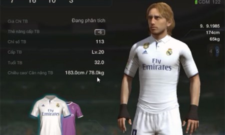 Siêu đội hình Real Madrid 'hóa vàng' trong FIFA Online 3