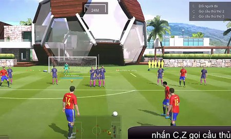 4 cách phối hợp đá phạt ảo diệu trong FIFA Online 3