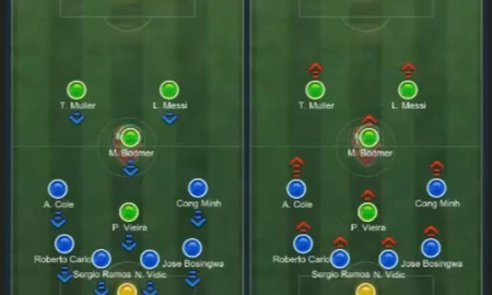 Sơ đồ ‘lầy lội’ 6-1-1-2-0 giúp bạn lên hạng huyền thoại A Giả lập dễ dàng hơn?