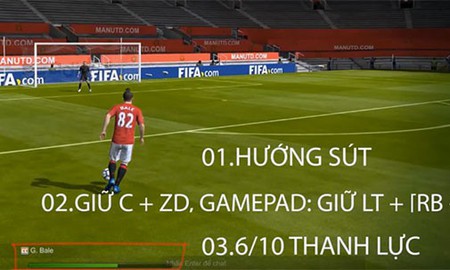 Lập siêu phẩm trong FIFA Online 3 với Z-D má ngoài