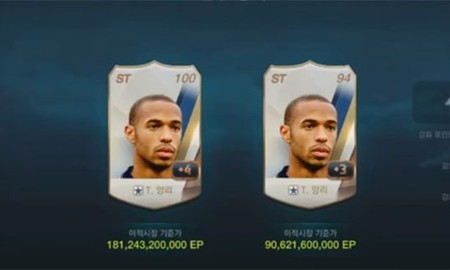Cận cảnh hóa bạc thẻ Ultimate Legend đầu tiên của FIFA Online 3