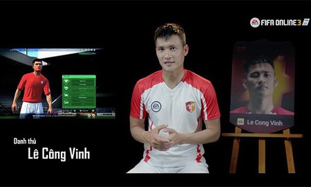 Lê Công Vinh Vietnam Legend trong FIFA Online 3: Xứng danh huyền thoại Việt Nam