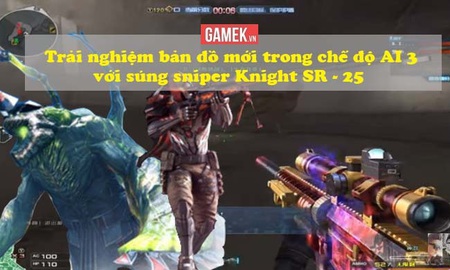 Đột Kích: Trải nghiệm ''Hẻm Núi Thằn Lằn'' với khẩu sniper có chức năng… phóng lựu