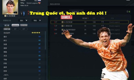 Cuối cùng thì FIFA Online 3 Trung Quốc cũng ra mắt thẻ World Legend