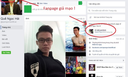 Nhiều kẻ xấu giả danh Quế Ngọc Hải để lừa… tài khoản game FIFA Online 3