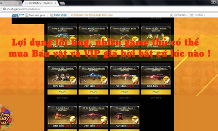 Nhiều game thủ Đột Kích có thể bị khóa tài khoản vĩnh viễn vì lợi dụng lỗi bug Casino Royal