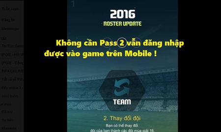 Vừa kết thúc cập nhật, FIFA Online 3 Mobile đã có thiếu sót nghiêm trọng