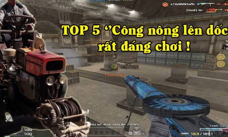 Đột Kích: Top 5 khẩu súng khi bắn giật kinh khủng được game thủ ví von như ‘’công nông lên dốc’’