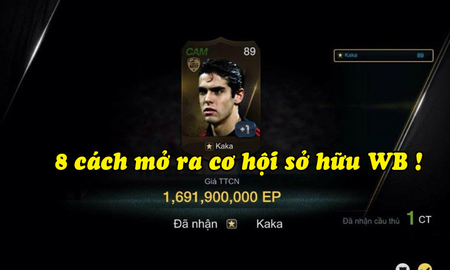 FIFA Online 3: Đây là 8 cách giúp người chơi sở hữu thẻ World Best miễn phí