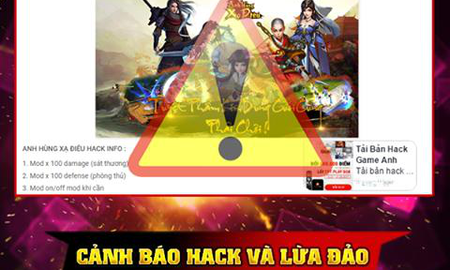 [Cảnh báo] Phần mềm hack/cheat đã xuất hiện trong game mobile, ẩn chứa mã độc nguy hiểm