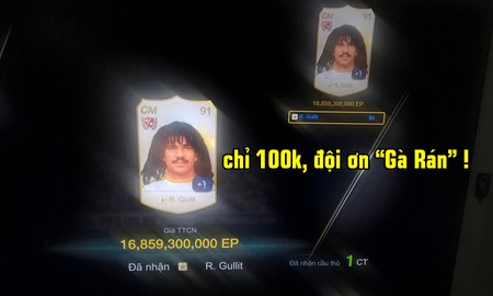 FIFA Online 3: Xu hướng “sống ảo” được nhiều game thủ phơi bày khi “khoe” hàng khuyến mãi Ruud Gullit WL
