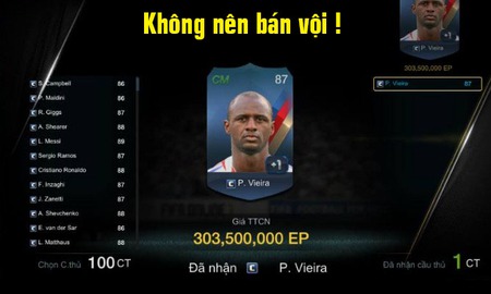 FIFA Online 3: 3 cách xử lý khôn ngoan sau khi thẻ Captain Player ra mắt nhằm đạt lợi ích lớn nhất
