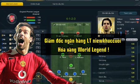 FIFA Online 3: “Đốt” hàng nghìn tỷ EP, cuối cùng thì game thủ này đã “hóa vàng” thành công World Legend