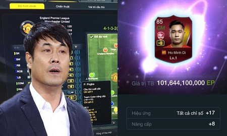 Để trở thành “HLV trưởng” tuyển Việt Nam trong FiFA Online 3, game thủ sẽ phải chi bao nhiêu EP?