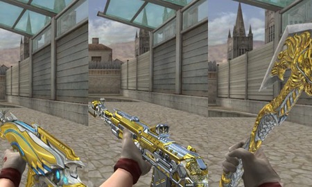 Đột Kích: AN94, AK12, BC Axe và Bladed Knuckles cũng đã chính thức có phiên bản Noble Gold