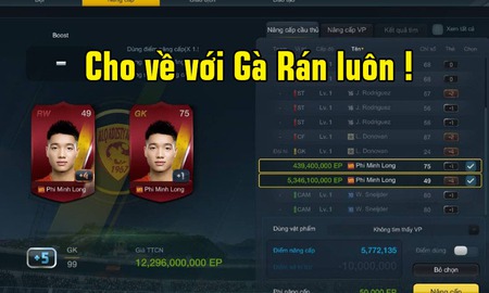 Thi đấu quá tệ khiến U22 Việt Nam loại khỏi SEA Games 29, Phí Minh Long bị tẩy chay thảm hại trong FIFA Online 3