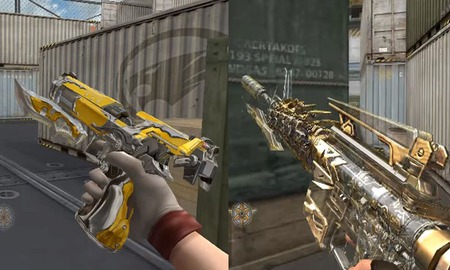 Đột Kích: D.E El Dorado và M4A1 S Predator cũng sẽ có phiên bản Noble Gold