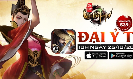 Chào mừng server Đại Ỷ Ti ra mắt, Kim Dung Quần Hiệp Truyện tặng 500 Giftcode giá trị