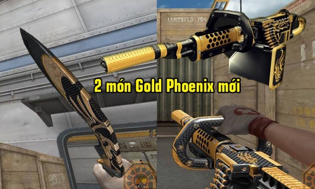 Đột Kích: Bộ sưu tập Gold Phoenix sắp có thêm 2 cái tên nữa, nâng tổng số món lên thành 11