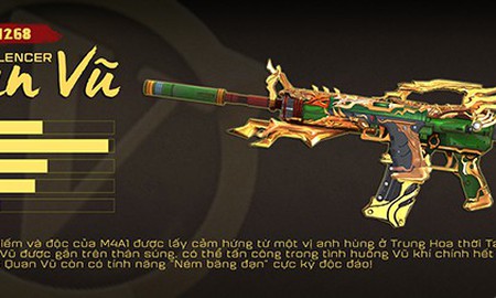 Đã có kỷ lục đấu đơn hơn 100 kills bằng M4A1 Quan Vũ & Glock-18 Quan Vũ trong Đột Kích