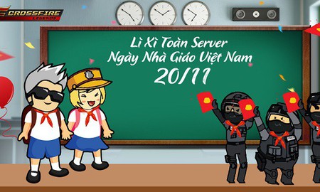 Crossfire Legends tung hàng loạt sự kiện hot nhân dịp 20/11