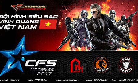 CFL VN AllStar bắt đầu hành trình chinh phục giải đấu quốc tế CFS 2017