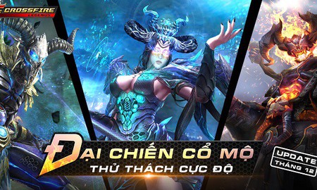 Sức mạnh vũ khí mới trên chiến trường Crossfire Legends tháng 12