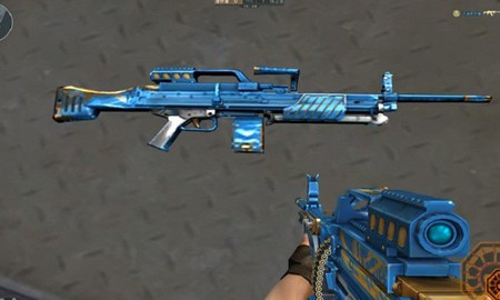 Đột Kích: Cận cảnh bộ sưu tập vũ khí mới có tên Knight Blue ở server Trung Quốc