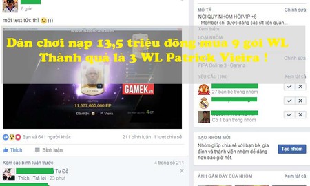 FIFA Online 3: Xuất hiện game thủ siêu may mắn đầu năm, mở 9 thẻ WL ra 3 P.Vieira