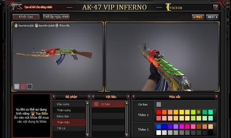 Khẩu súng biểu tượng cho sự giàu sang phú quý bất ngờ được hồi sinh trong update tháng 8 của Đột Kích