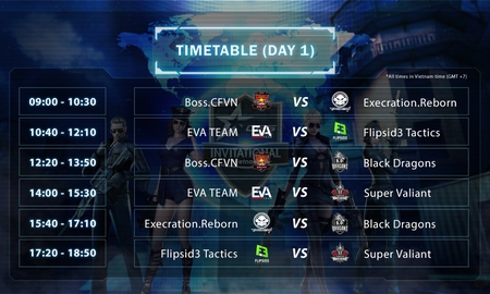 Đội tuyển Việt Nam sẽ mở màn trong giải đấu Đột Kích quốc tế CFSI 2017