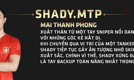 Đột Kích: BossCFVN.Shady - Luôn nỗ lực để hoàn thiện bản thân