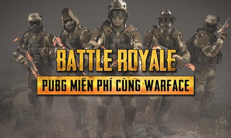 Game thủ đã có thể trải nghiệm PUBG miễn phí cùng Warface Việt Nam