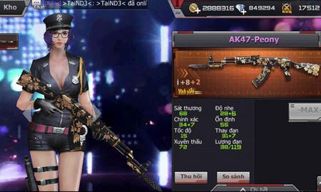 SONOKO và vô số vũ khí VIP đổ bộ chiến trường CrossFire Legends