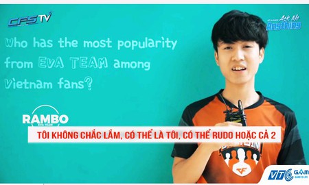 CKTG Đột Kích - CFS 2017: RAMBO tự tin mình là 1 trong những sniper tốt nhất Việt Nam?