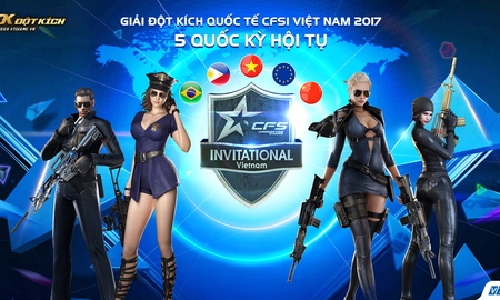 Giải đấu esports quốc tế - Đột Kích CFSI 2017 chính thức quay trở lại Việt Nam