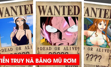 One Piece: Giật mình với con số truy nã 5 tỷ Belli của Luffy Mũ Rơm