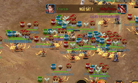 Âm thầm mở Alpha Test, Vô Địch Tam Quốc vẫn có hàng ngàn game thủ tham gia Quốc Chiến