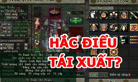 Đại gia “Hắc Điểu” bất ngờ tái xuất và bứt Top trong game 3D Việt vừa ra mắt