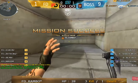 Vẫn là BossCFVN, ứng viên nặng ký cho chức vô địch giải chuyên nghiệp Đột Kích CFEL 2017