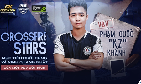 Siêu sao Đột Kích Khánh “KZ” Phạm: “Đam mê là không bỏ cuộc”