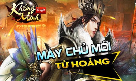 Chào mừng server Từ Hoảng, Khổng Minh Truyện tặng Gift Code