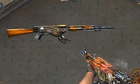 Đột Kích: Lại xuất hiện thêm một biến thể VIP nữa của AK47, mang tên Steel Empire