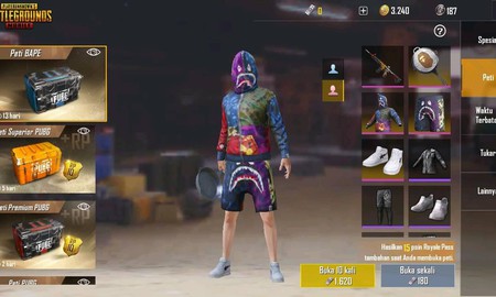 Game thủ PUBG Mobile quốc tế nói gì về bộ trang phục "màu mè" Bape